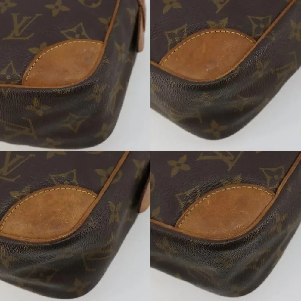 Louis Vuitton Monogram Compiegne 28 Clutch Bag Brown